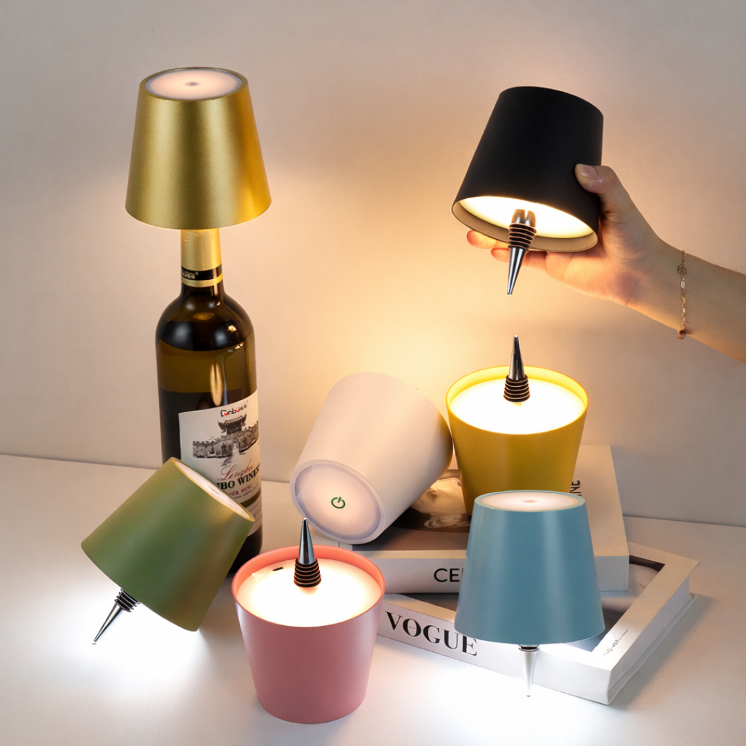 Lampara con Estilo para Reciclar tus Botellas