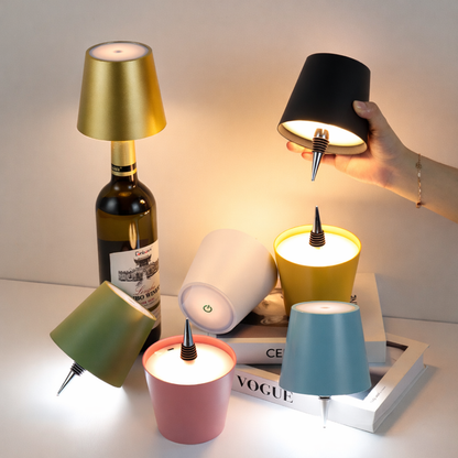 Lampara con Estilo para Reciclar tus Botellas